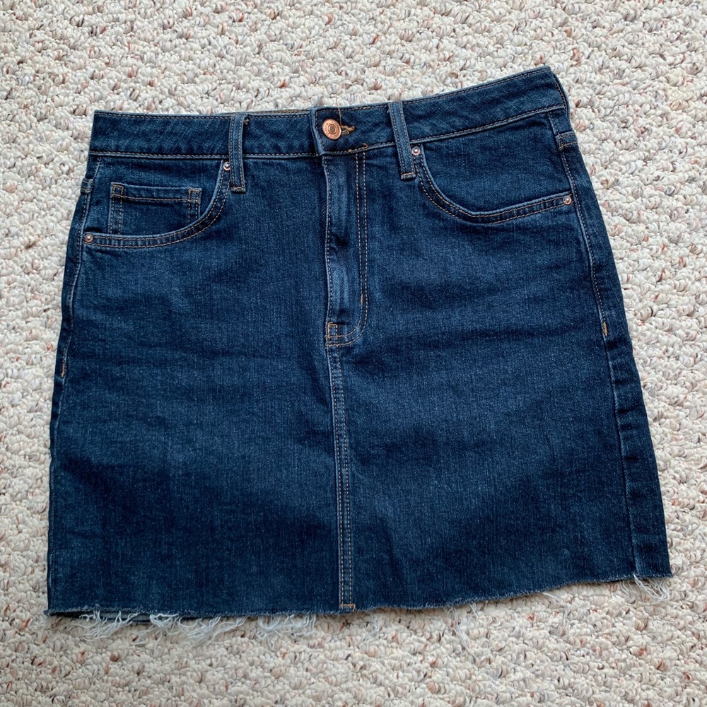 jean skirt